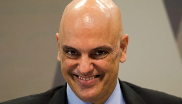 Brasília - O ministro licenciado da Justiça e Segurança Pública, Alexandre de Moraes, indicado para cargo de ministro do STF, passa por sabatina na CCJ no Senado Federal (Marcelo Camargo/Agência Brasil)