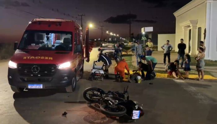 acidente moto e carro 2