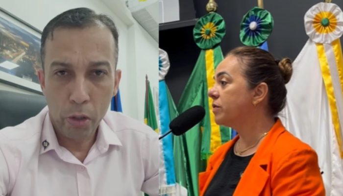 vereadora e secretario