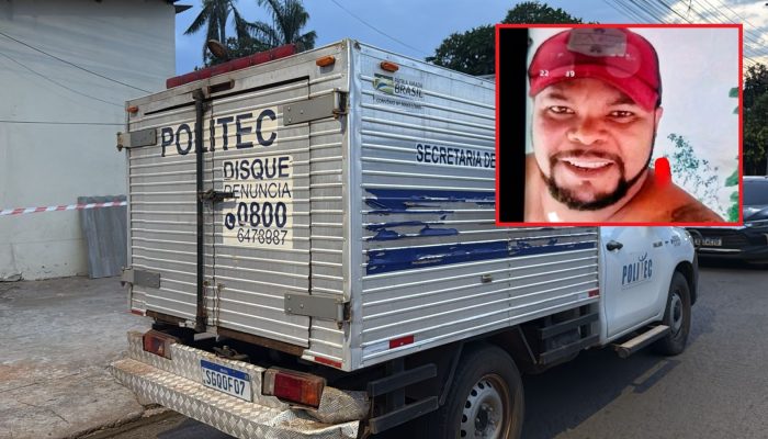 vítima morta sorriso